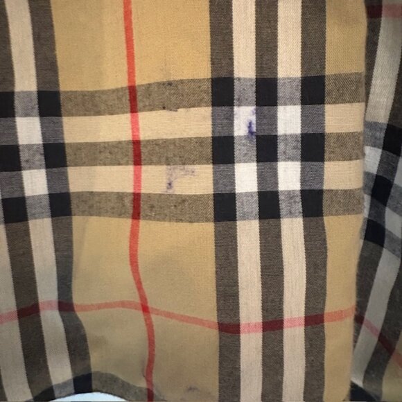 Burberry Trench Coat Men's Authentic size 44 T Double breasted black - Picture 12 of 16